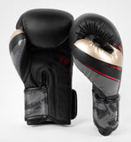 VENUM-04260-603 ELITE EVO MUYA THAI BOXING GLOVES 8-16 OZ Black Gold Red