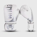 VENUM CHALLENGER 2.0 MUAY THAI BOXING GLOVES 8-16 OZ White Silver