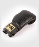 VENUM-03805-573 SHIELD PRO BOXING GLOVES VERLCRO NAPPA LEATHER 8-10 OZ Black / Black-Gold