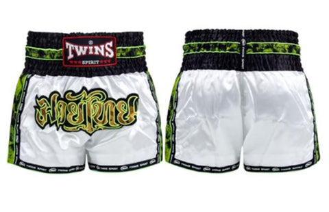 Twins Spirit 109 MUAY THAI MMA BOXING Shorts S-XL Black