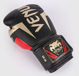 VENUM-1392-603 ELITE MUAY THAI BOXING GLOVES 8-16 OZ Black Gold Red
