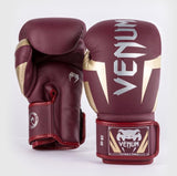 VENUM-1392-611 ELITE MUAY THAI BOXING GLOVES 8-16 OZ Burgundy Gold