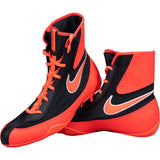 NIKE MACHOMAI 2.0 BOXING SHOES US 8.5-10.5 Black Bright Crimson