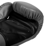 VENUM-1110 CONTENDER MUAY THAI BOXING GLOVES 8-16 OZ Grey Black