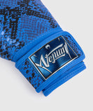 VENUM Power 2.0 MUAY THAI BOXHANDSCHUHE 8-14 OZ Marineblau Schwarz