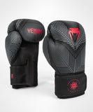 VENUM-04700-100 PHANTOM MUAY THAI BOXING GLOVES 8-14 OZ Black Red