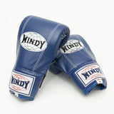 WINDY TBG2 MUAY THAI BOXING PUNCHING BAG GLOVES Leather M-XL Blue