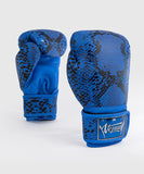 VENUM Power 2.0 MUAY THAI BOXHANDSCHUHE 8-14 OZ Marineblau Schwarz