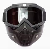 Airsoft Tactical Military Motorcycle Hunting Protection Goggle Full Face Mask Set 7 Colours ATGM006
