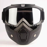 Airsoft Tactical Military Motorcycle Hunting Protection Goggle Full Face Mask Set 7 Colours ATGM006