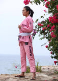 FLUORY BJJF26 BUTTERFLY JIU JITSU GI WOMAN SIZE F0-F2 PINK