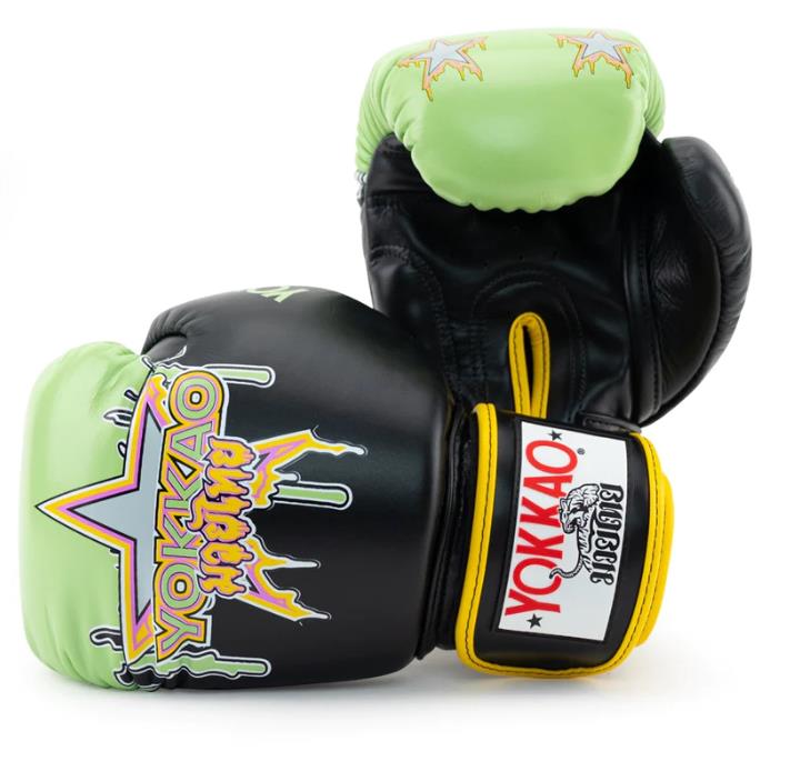 YOKKAO BLEEDING MUAY THAI BOXING GLOVES 8-16 oz