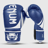 VENUM CHALLENGER 2.0 MUAY THAI BOXING GLOVES 8-16 OZ Blue White