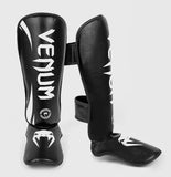 VENUM CHALLENGER STANDUP SHIN GUARD PROTECTOR M-XL BLACK WHITE