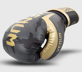 VENUM ELITE MUAY THAI BOXING GLOVES 8-16 OZ Dark Camo Gold