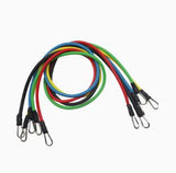 Home Gym Work Out Set of Resistance Bands Resistance Elastic Latex Tube Max 125 LBS (FE018)