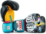 YOKKAO HAVANA MUAY THAI BOXING GLOVES 8-16 oz BLACK