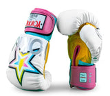 YOKKAO HAVANA MUAY THAI BOXING GLOVES 8-16 oz WHITE