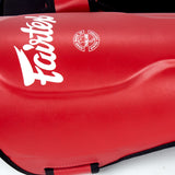 FAIRTEX SP9 ULTRA ERGO SHIN GUARD PROTECTOR S-XL RED