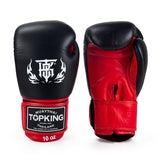 Top King Ultimate Velcro TKBGUV Muay Thai Boxhandschuhe für Kinder, Rindsleder, 170 g, 6 Farben