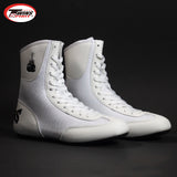 TWINS SPIRIT TBS2 KIDS BOXING SHOES BOXING BOOTS EUR 27-36 WHITE
