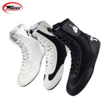 TWINS SPIRIT TBS2 KIDS BOXING SHOES BOXING BOOTS EUR 27-36 WHITE BLACK
