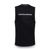 TOP KING TKSLS-029 MUAY THAI BOXING TANK TOP Size S-XXL Black