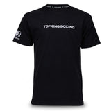 TOP KING TKTSH-034 MUAY THAI BOXING T-SHIRT Size S-XXL Black