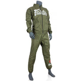 Fairtex VS2 Sauna Suit Vinyl Sweatsuit S-XXL (SET) Green