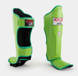 YOKKAO MATRIX LIME MUAY THAI BOXING MMA SHIN GUARD PROTECTOR XS-L