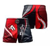 FLUORY MTSF143 MUAY THAI BOXING SHORTS XS-XXL 5 COLOURS UNISEX JUNIOR & ADULT