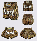 FLUORY MTSF52 MUAY THAI BOXSHORTS XS-XXXL UNISEX JUNIOR & ERWACHSENE