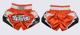 FLUORY MTSF53 MUAY THAI BOXING SHORTS XS-XXXL ORANGE UNISEX JUNIOR & ADULT