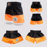 FLUORY MTSF55A MUAY THAI BOXSHORTS XS-XXXL ORANGE UNISEX JUNIOR & ERWACHSENE