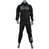 Fairtex VS3 Sauna Suit Vinyl Sweatsuit M-L (SET) Black Grey