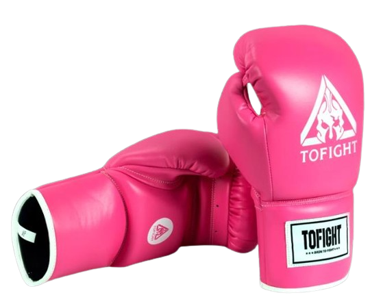 TOFIGHT TFTGV18 Muay Thai Box-Kombinations-Schlaghandschuhe, 473 g, Ro