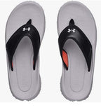 Under Armour Men's UA Fat Tire T Sandals Mod Gray Black US 7-14