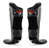 YOKKAO VERTICAL MUAY THAI BOXING MMA SHIN GUARD PROTECTOR XS-L BLACK