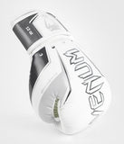 VENUM-04260-614 ELITE EVO MUYA THAI-BOXHANDSCHUHE 10 OZ Grau Weiß