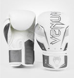 VENUM-04260-614 ELITE EVO MUYA THAI-BOXHANDSCHUHE 10 OZ Grau Weiß