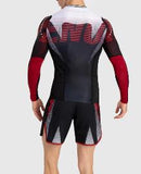 VENUM Adrenaline Men's MMA Muay Thai Boxing LONG SLEEVES Rashguard M-L Red