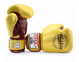 YOKKAO VINTAGE GOLD MUAY THAI BOXING GLOVES 8-16 oz