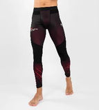 UFC Venum Performance Institute 2.0 Men’s Performance Tight VNMUFC-00231-100 Size M / L Black Red