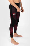 UFC Venum Performance Institute 2.0 Men’s Performance Tight VNMUFC-00231-100 Size M / L Black Red