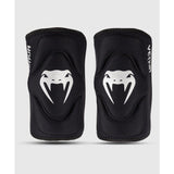 VENUM-0178 KONTACT GEL KNEE SUPPORT GUARD PADS S-L Black Silver