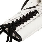 VENUM ELITE MUAY THAI BOXING GLOVES LACE UP 8-14 OZ White