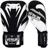 VENUM IMPACT MUAY THAI BOXING GLOVES 8-16 OZ Black White