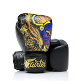 Fairtex BGV-Premium Yamantaka MUAY THAI BOXING GLOVES 8-16 oz