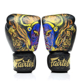 Fairtex BGV-Premium Yamantaka MUAY THAI BOXING GLOVES 8-16 oz