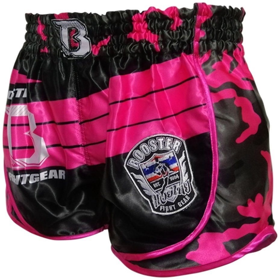 booster thai boxing Booster Princess Muay Thai Boxing Shorts S-XXXL Pink L / as picture